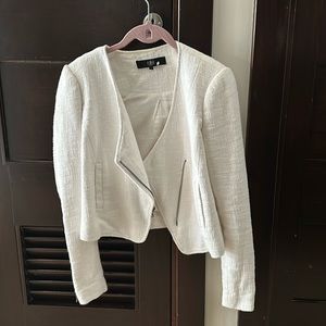 Tibi New York white tweed jacket